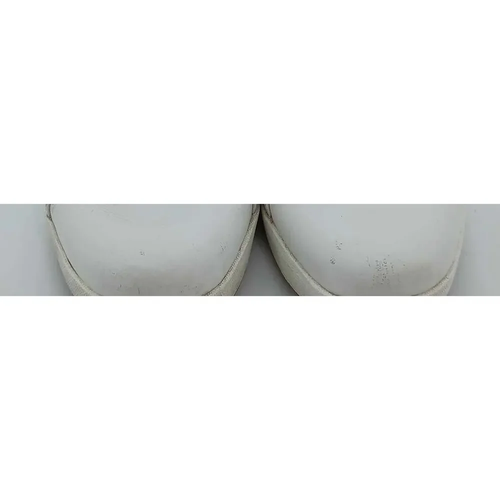 Leather sneakers, ABEO Addie 2320, white lace-up casual sneakers
